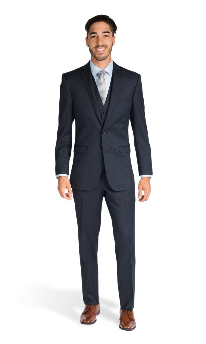 Navy Notch Suit