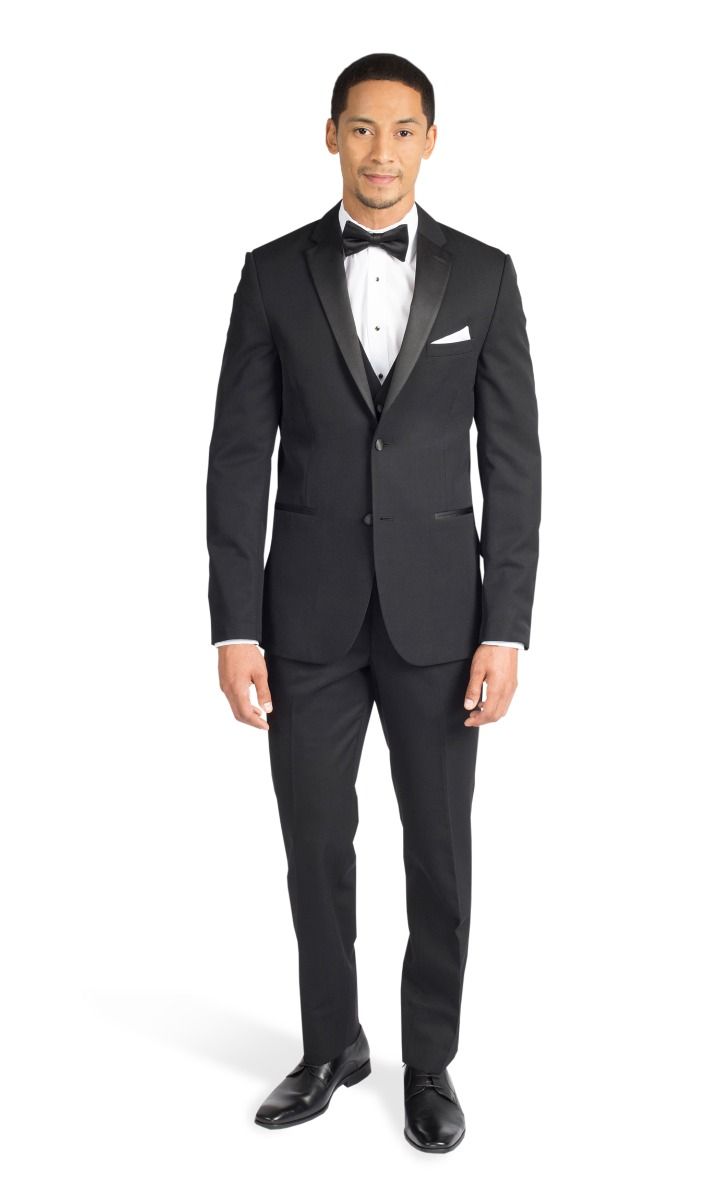 Premium Black Notch Tuxedo