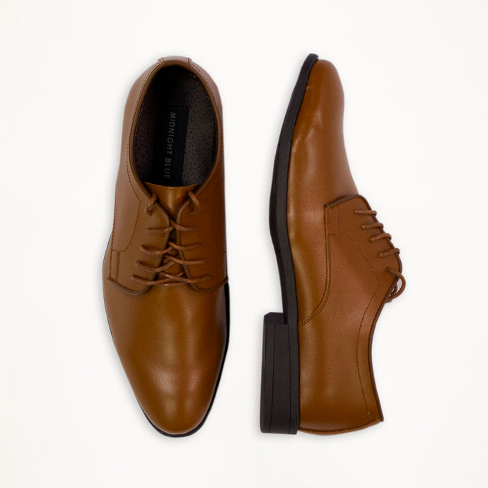 Premium Light Brown Leather Shoes