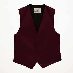 Burgundy Vest