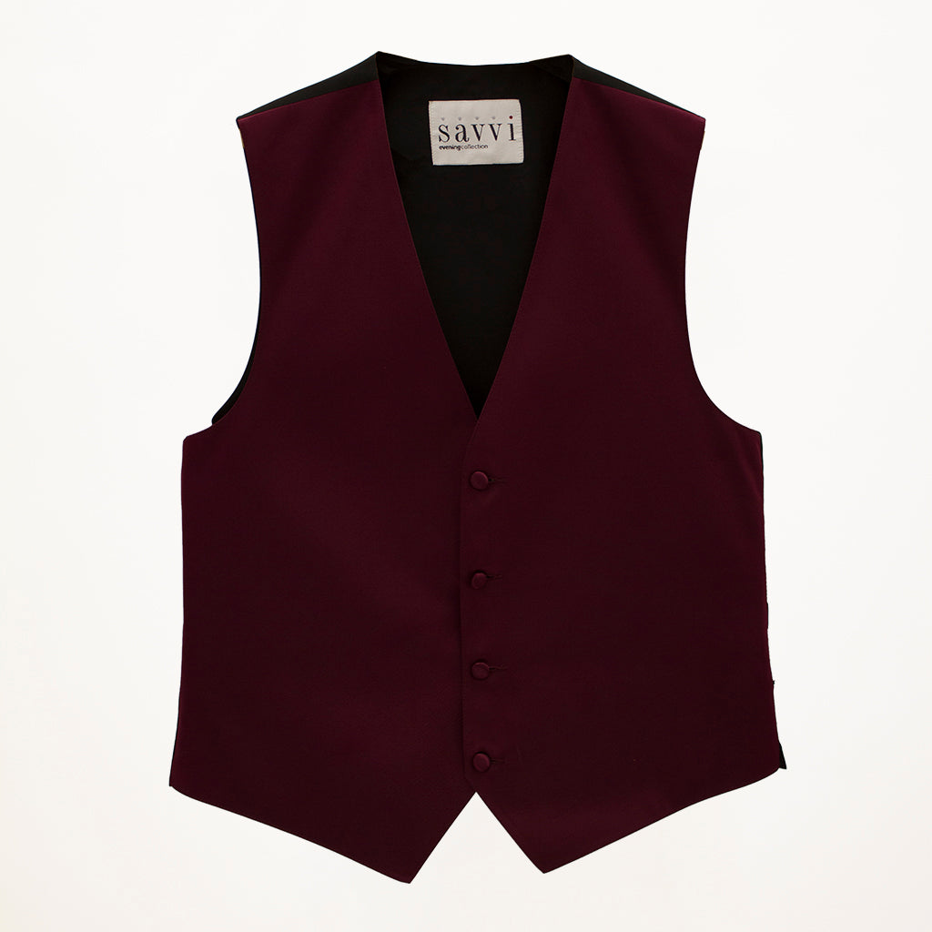 Burgundy Vest