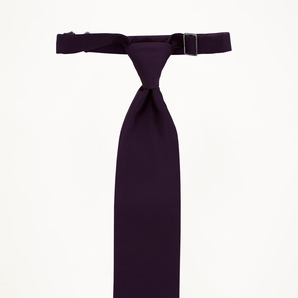 Eggplant Tie